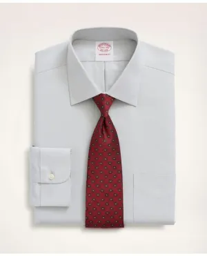 Brooks Brothers Chemise habillée décontractée Madison extensible pour homme Gris clair Brooks Brothers