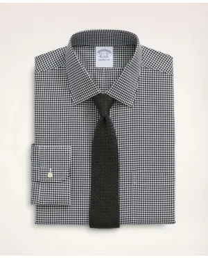 Chemise habillée homme stretch Regent coupe régulière noire Brooks Brothers