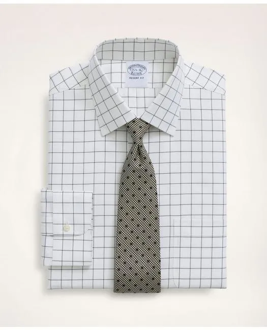Brooks Brothers Chemise habillée homme Regular-Fit Stretch Regent Blanc Brooks Brothers