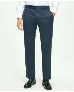 Pantalon de costume en laine 1818 coupe traditionnelle pour homme Bleu Brooks Brothers