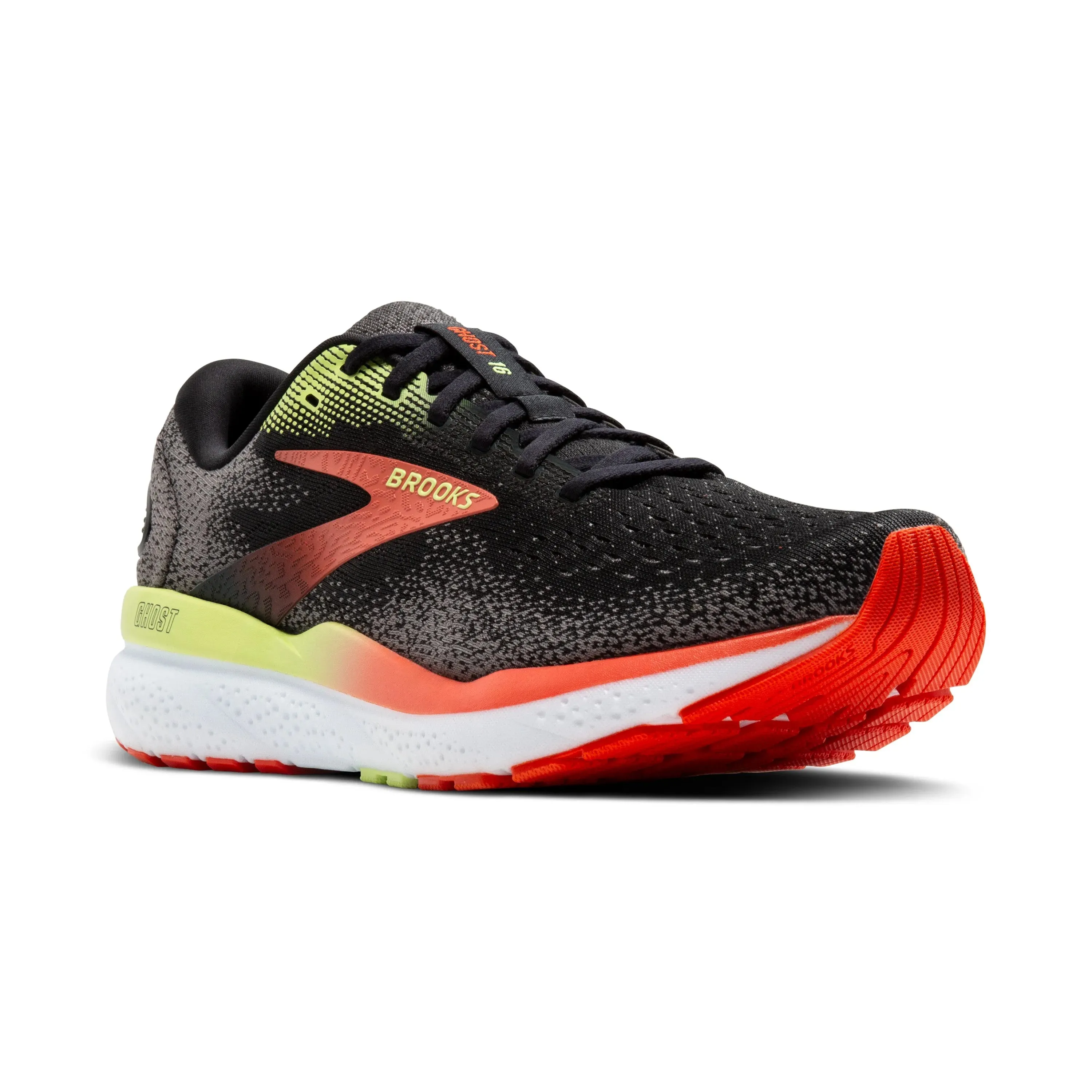 Chaussures de course sur route Brooks Ghost 16 pour hommes, largeur large