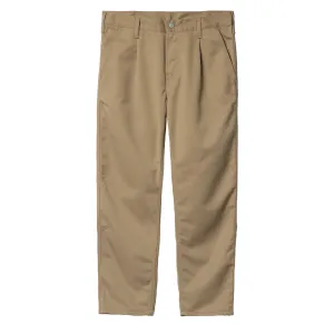 Carhartt WIP Pantalon Abbott en cuir lavé