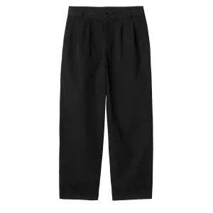 Carhartt WIP Pantalon Colston Noir Lavé à Pierre
