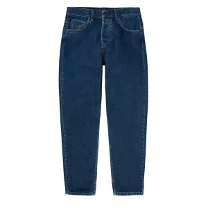 Carhartt WIP Pantalon Newel Bleu Lavé à Pierre