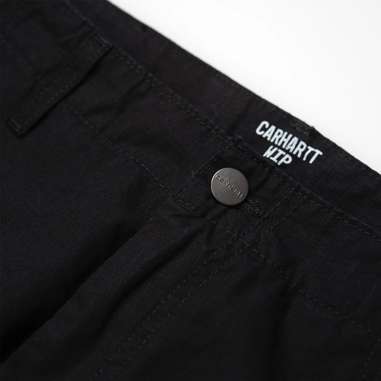 Carhartt WIP Pantalon Cargo Regular Noir Lavé