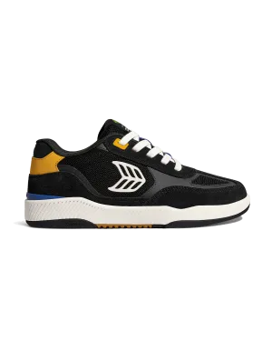 Chaussures Cariuma Skategoat C25 en Noir, Jaune et Ivoire