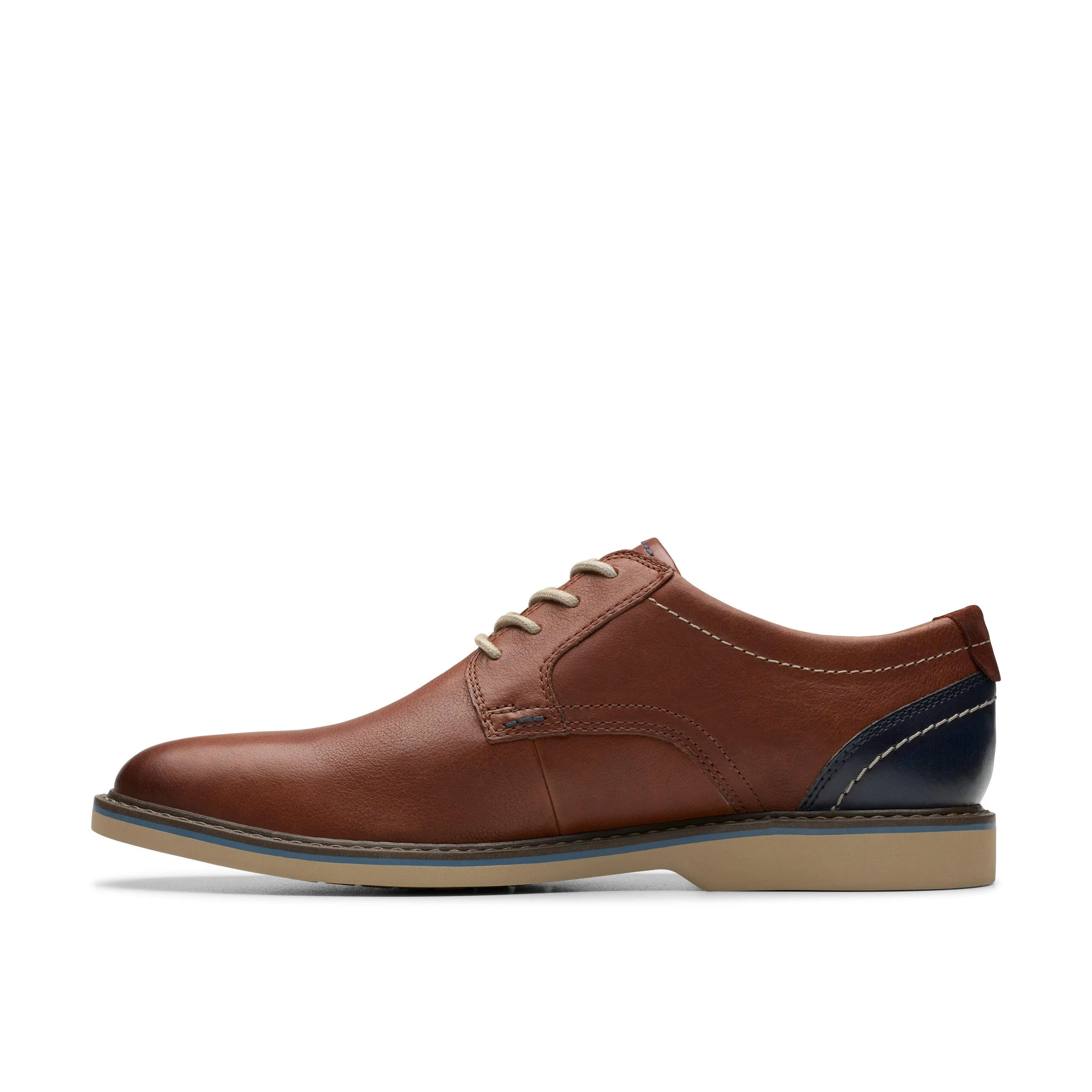 Clarks Radcliff Bas en Cuir Marron