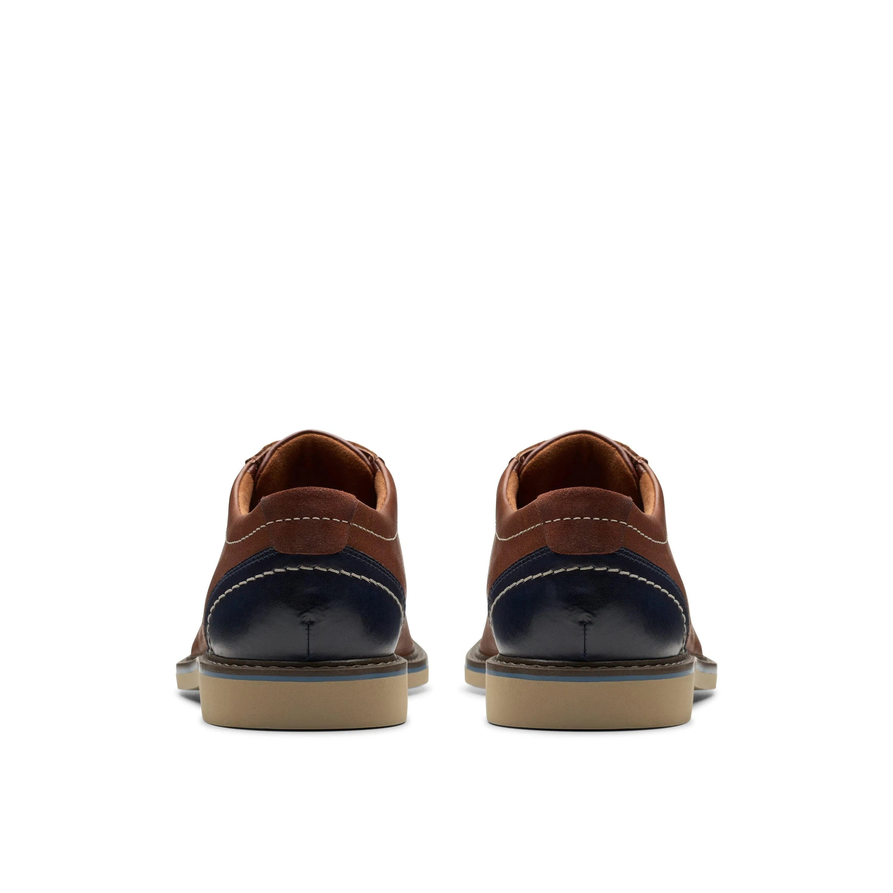Clarks Radcliff Bas en Cuir Marron