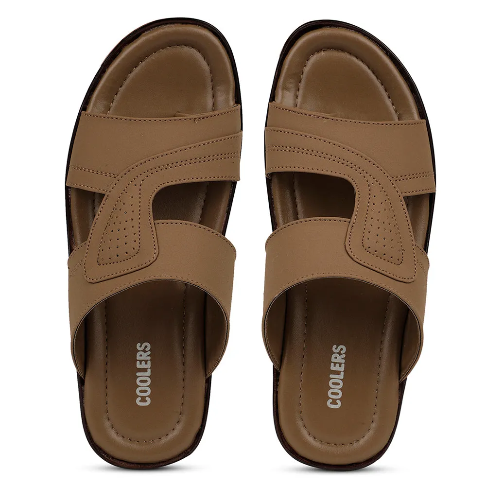 Chaussons décontractés marron Coolers pour hommes ORTIZ-26 par Liberty