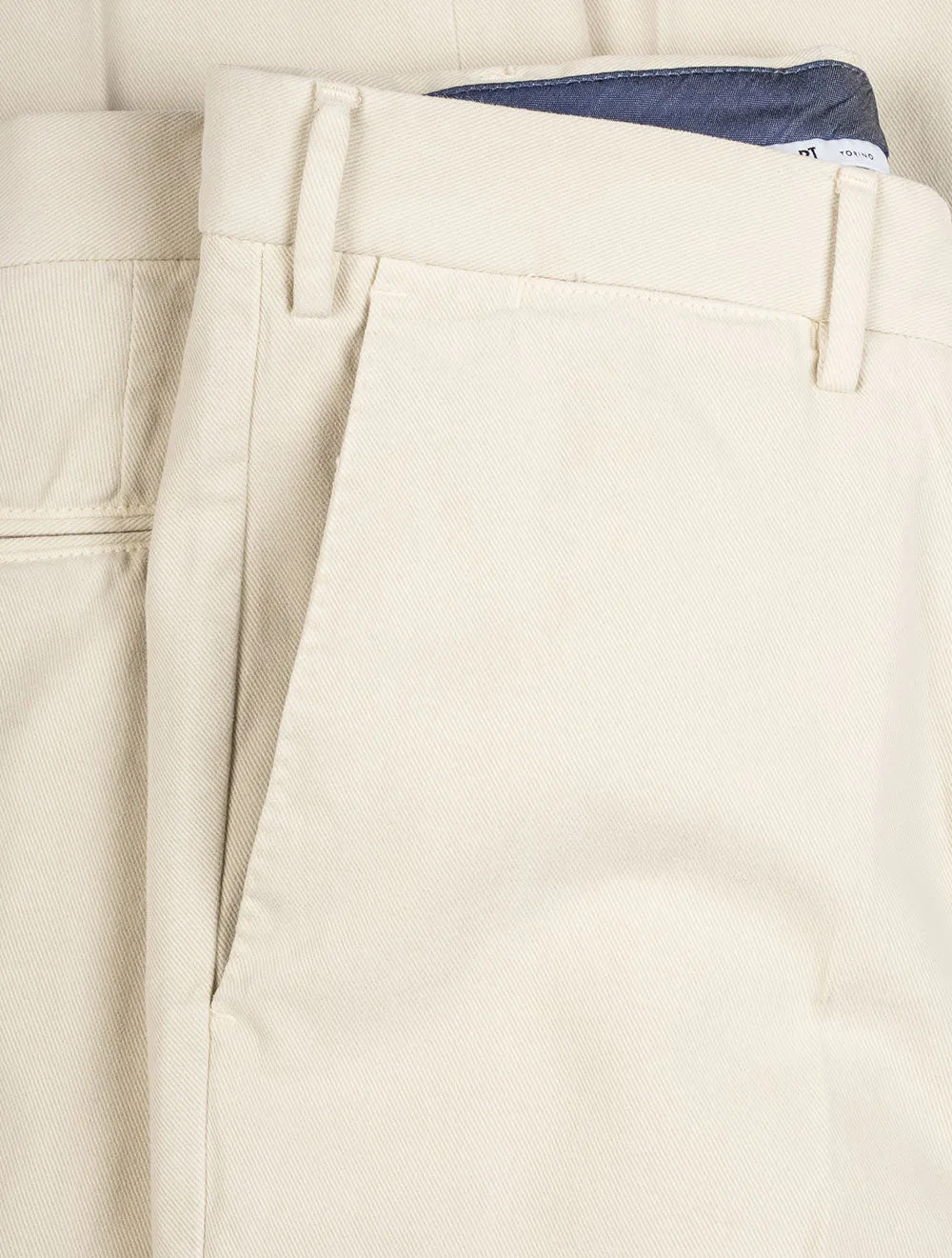 Coton Cachemire Chino Beige