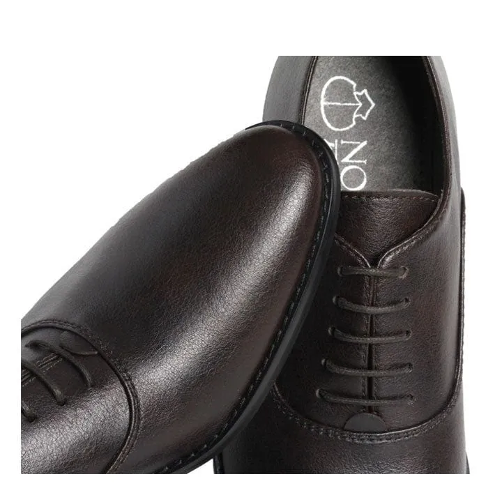 Chaussures Oxford en Cuir Végan Nappa pour Homme Damiano | Marron