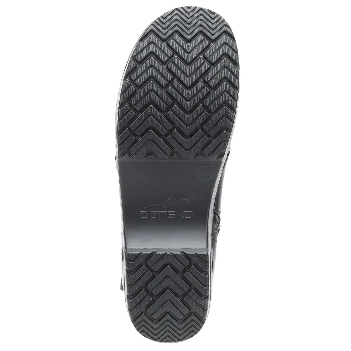 Chaussures Dansko Sigourney pour Femme en Cuir Noir Vieilli