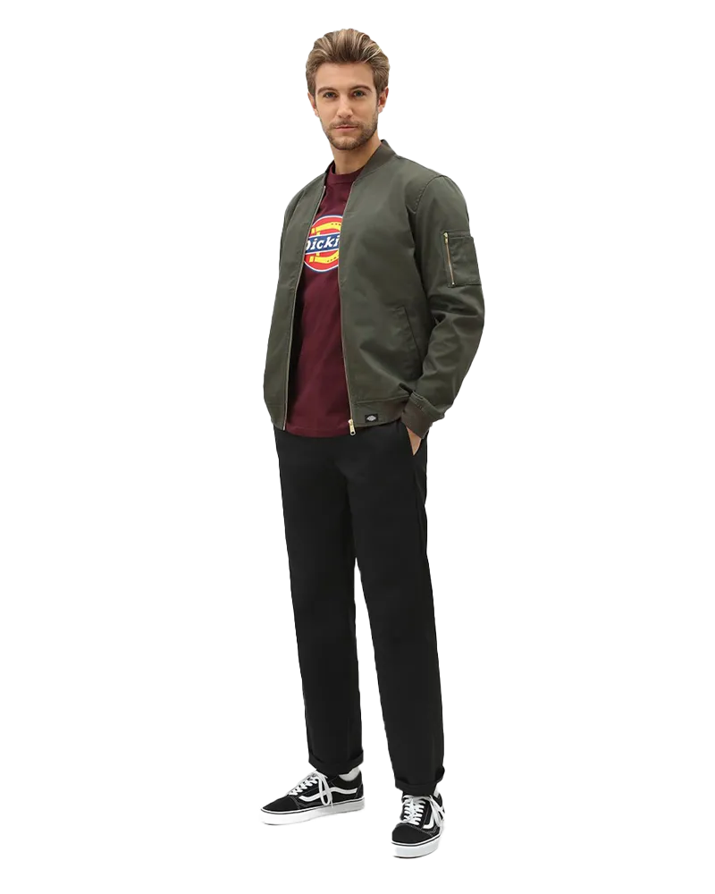 Dickies 873 Pantalon de travail droit et slim en noir