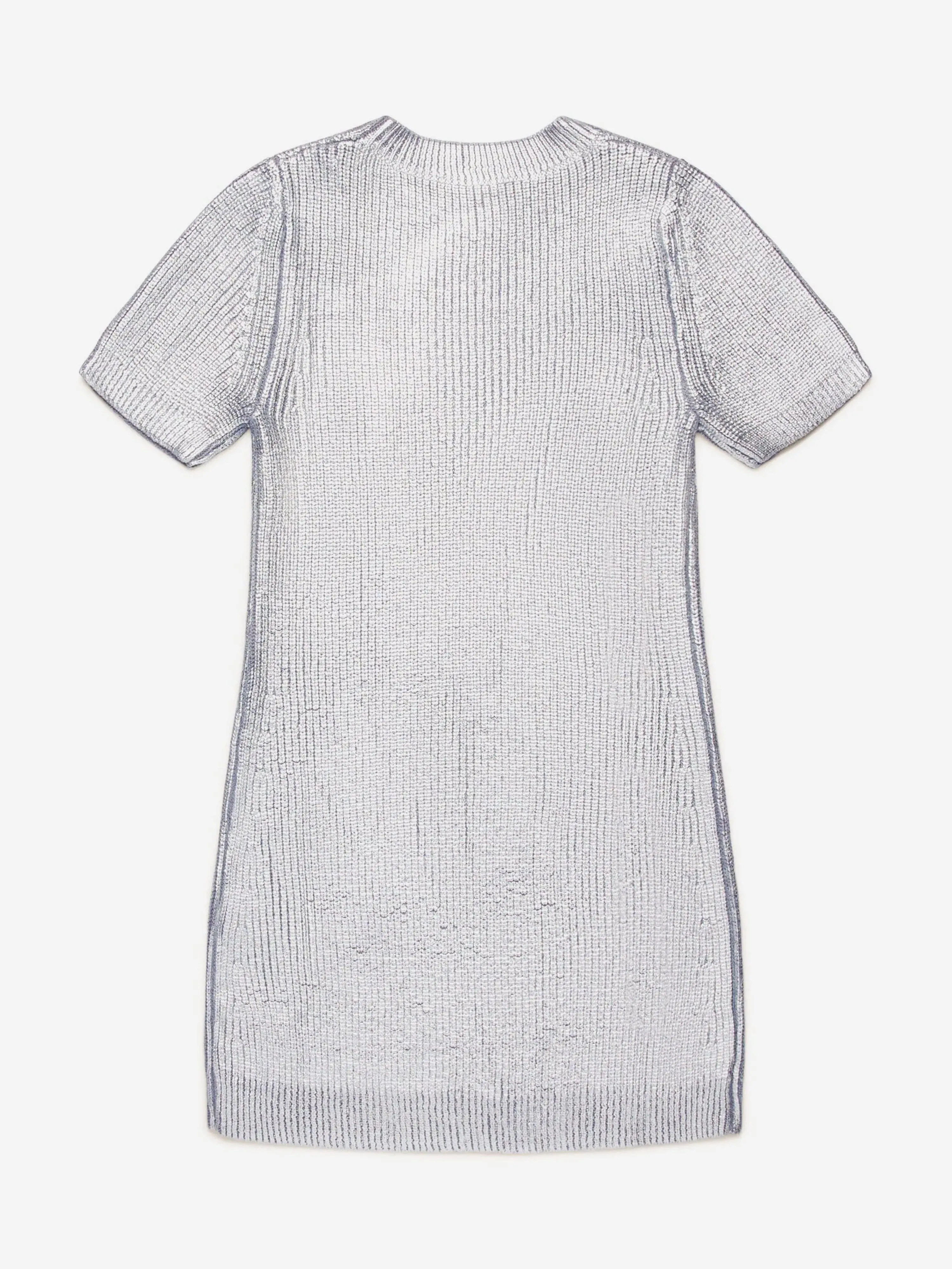 Robe tricotée Diesel Girls en argent