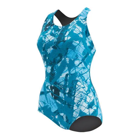 Combinaison conservatrice Dolfin Aquashape avec impression Mariposa