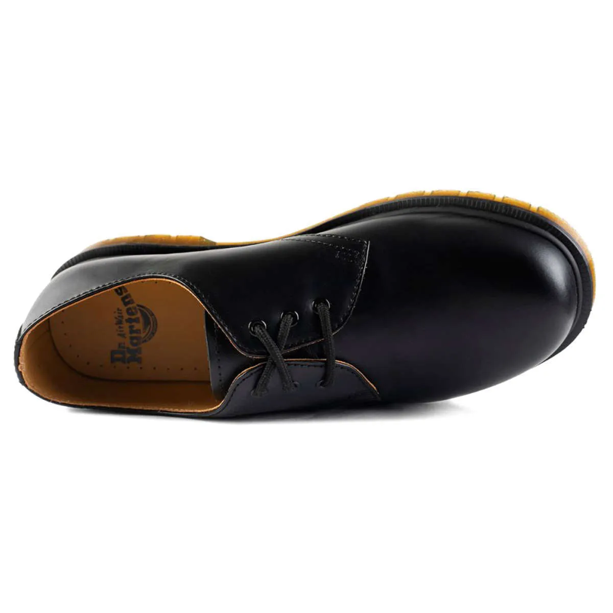 Dr. Martens 1461 Oxford Unis en cuir lisse avec couture apparente