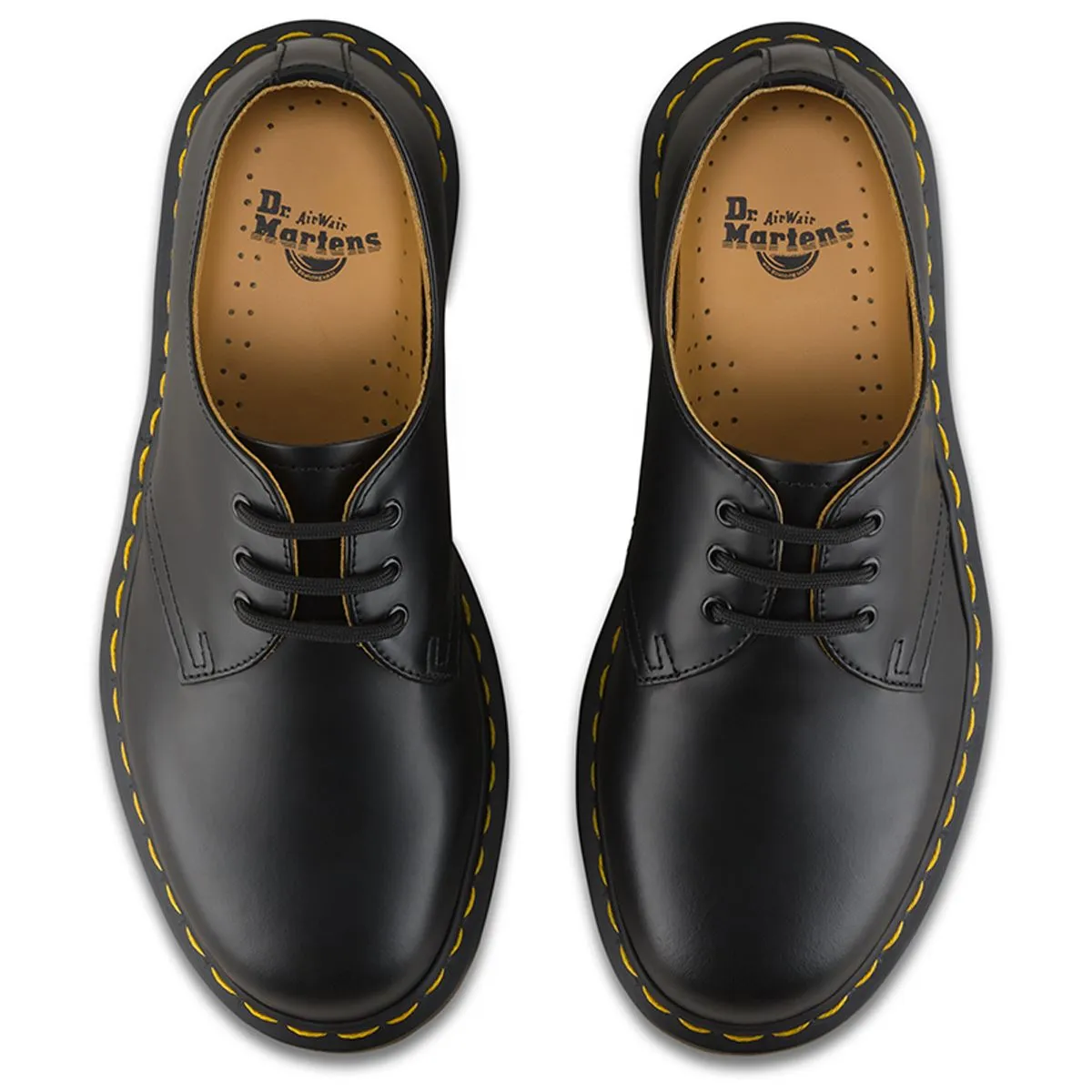 Dr. Martens 1461 Oxford unisexe en cuir lisse