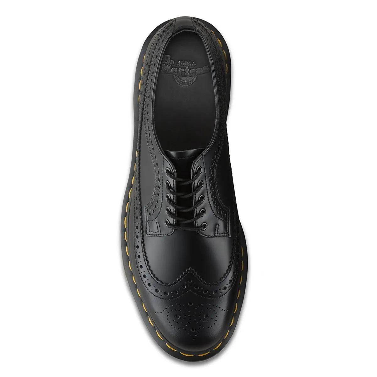 Dr. Martens 3989 Chaussures Brogue Unisexe en Cuir Lisse