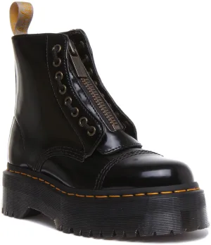 Dr Martens Vegan Sinclair en noir pour femmes Chaussures Dr Martens