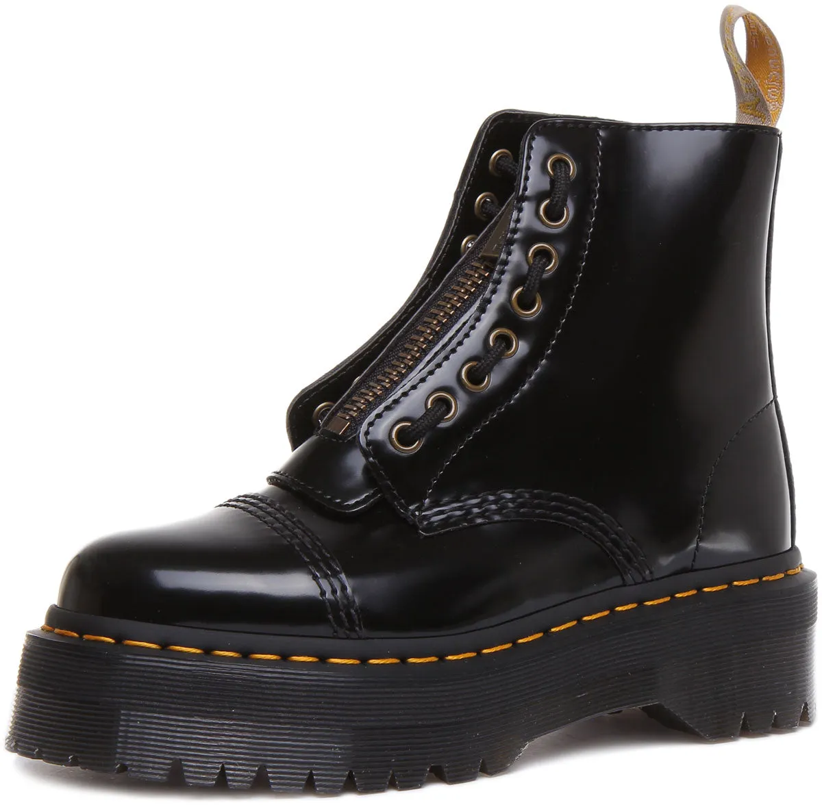 Dr Martens Vegan Sinclair en noir pour femmes Chaussures Dr Martens