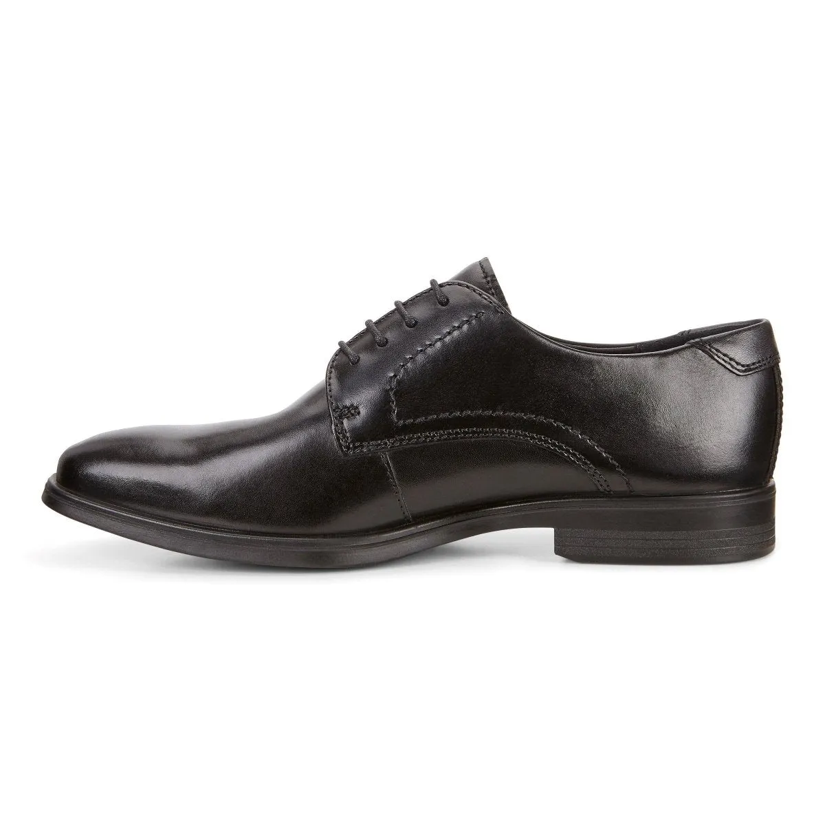 Chaussures Ecco pour Homme 621634 Melbourne Cravate en Cuir Noir