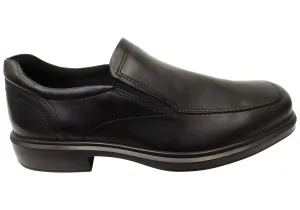 ECCO Chaussures de ville à enfiler confortables en cuir pour hommes Helsinki 2