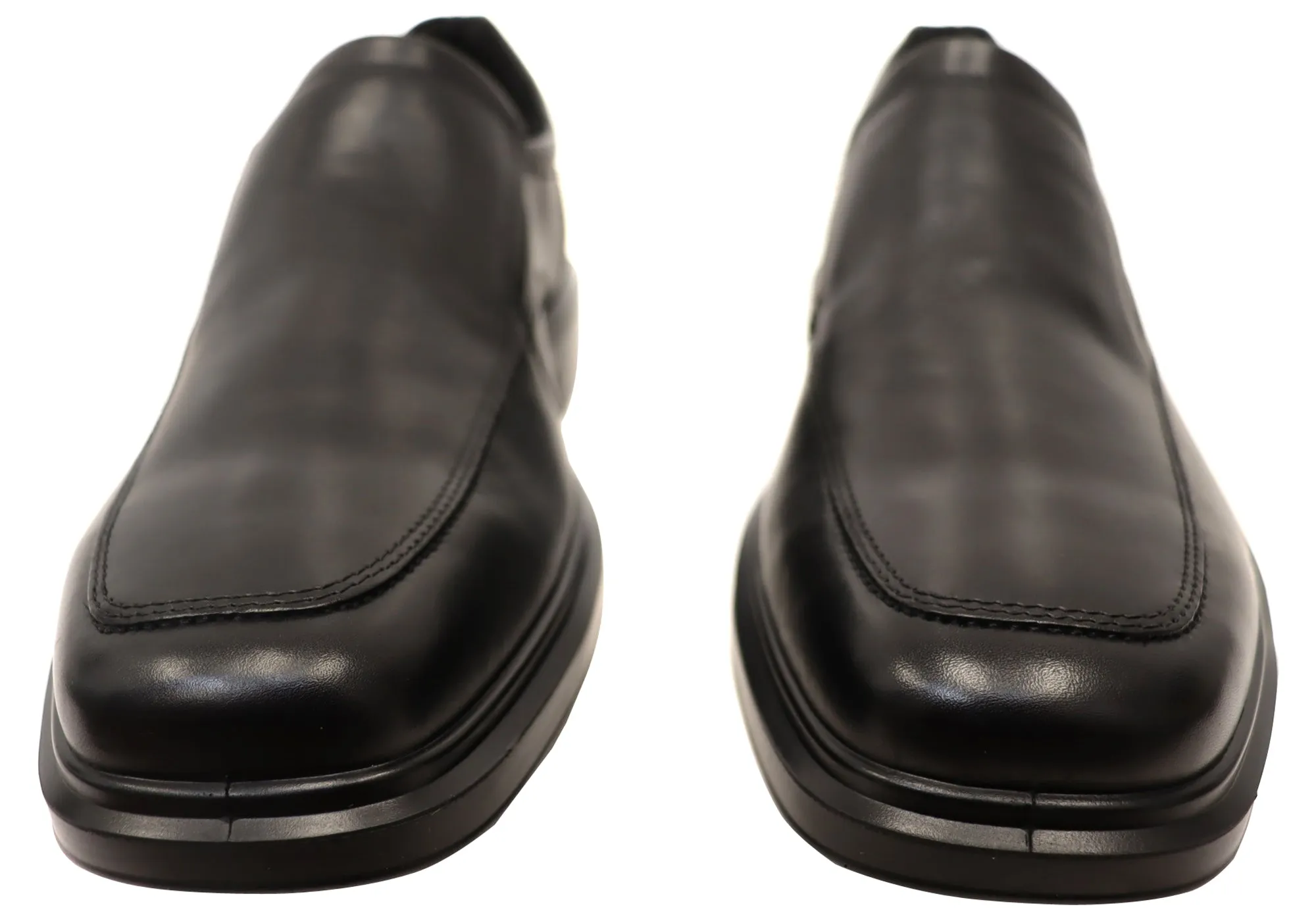 ECCO Chaussures de ville à enfiler confortables en cuir pour hommes Helsinki 2