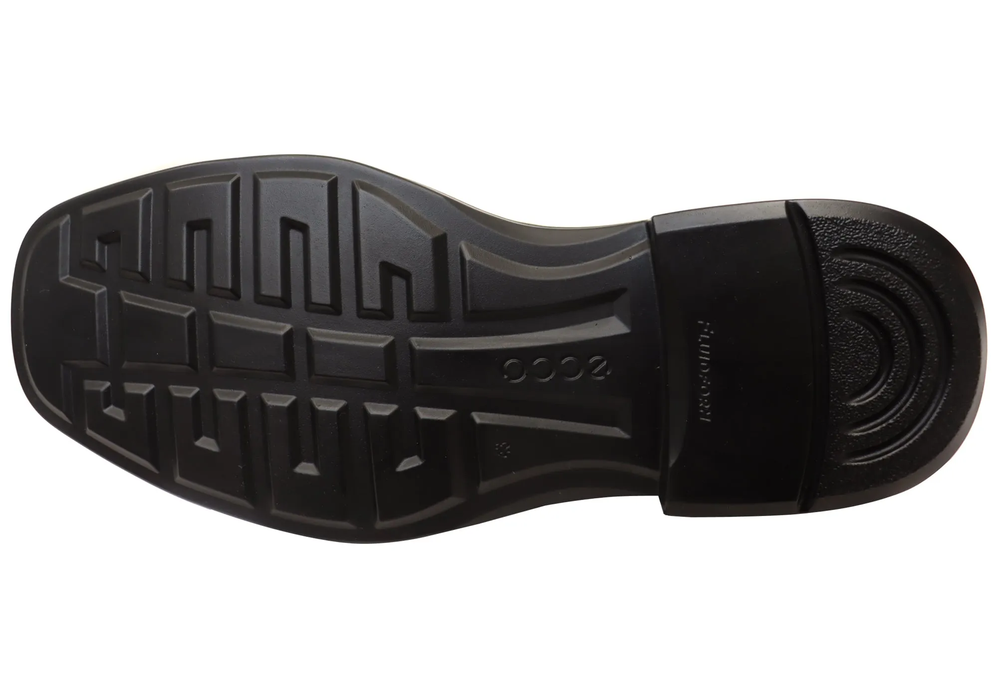 ECCO Chaussures de ville à enfiler confortables en cuir pour hommes Helsinki 2