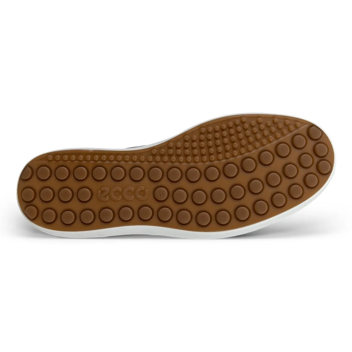 Ecco Chaussures de Sport Homme Soft 7 en Nubuck Gris
