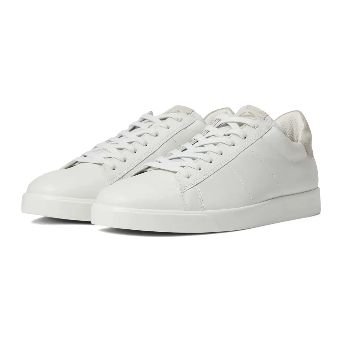 Ecco Chaussures Homme Street Lite M Retro Blanc/Gris