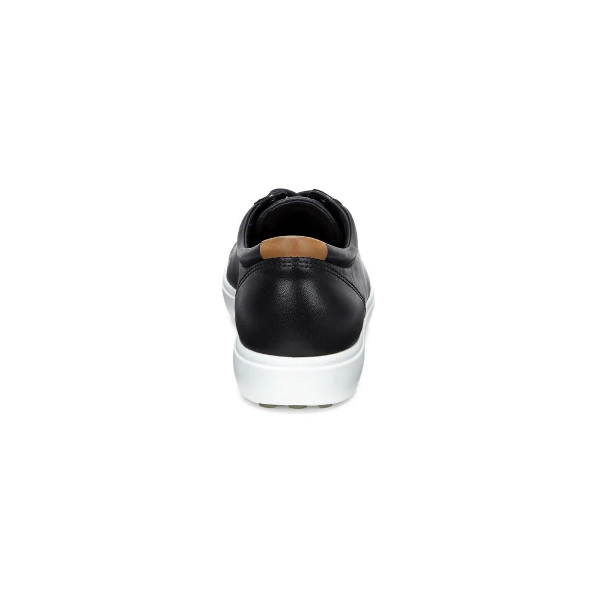 ECCO Femmes 430003 Soft 7 Sneaker en Cuir Noir Chaussures ecco