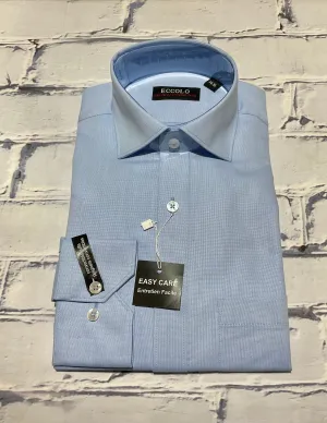 Eccolo Chemise de Ville Facile d'Entretien