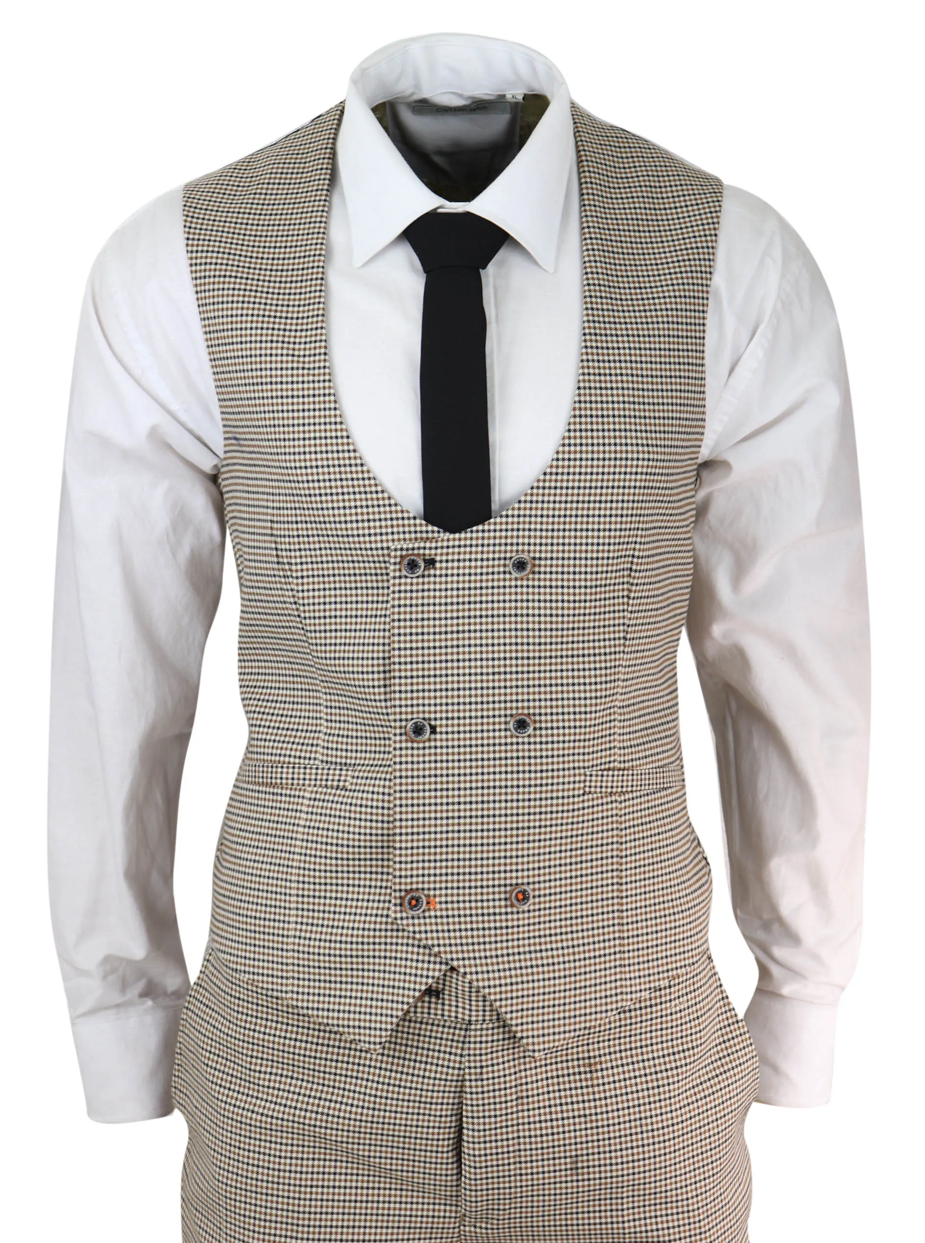 Costume Elwood 3 pièces à carreaux Prince de Galles