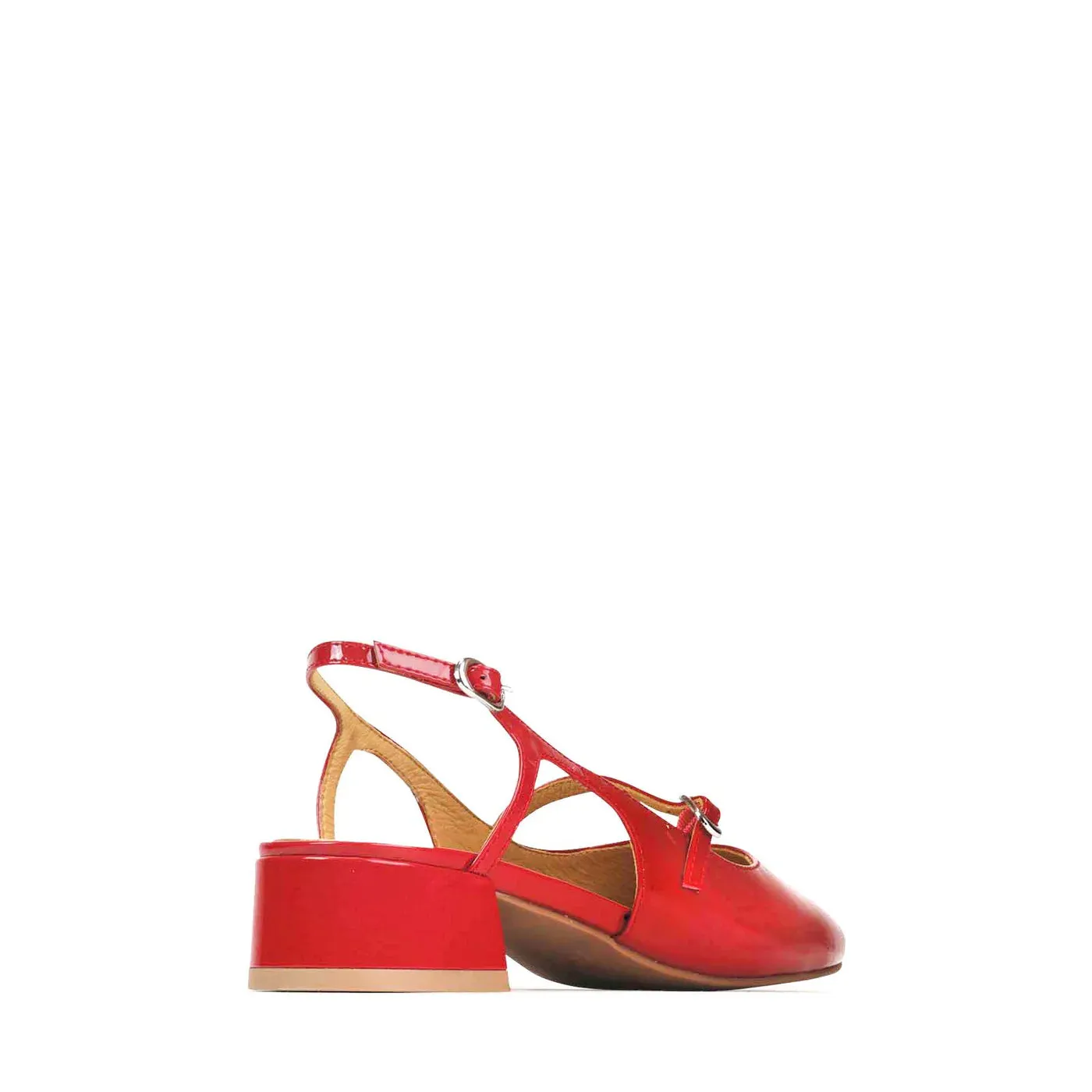 Chaussures EOS Cesslie Rouge Verni_Eos