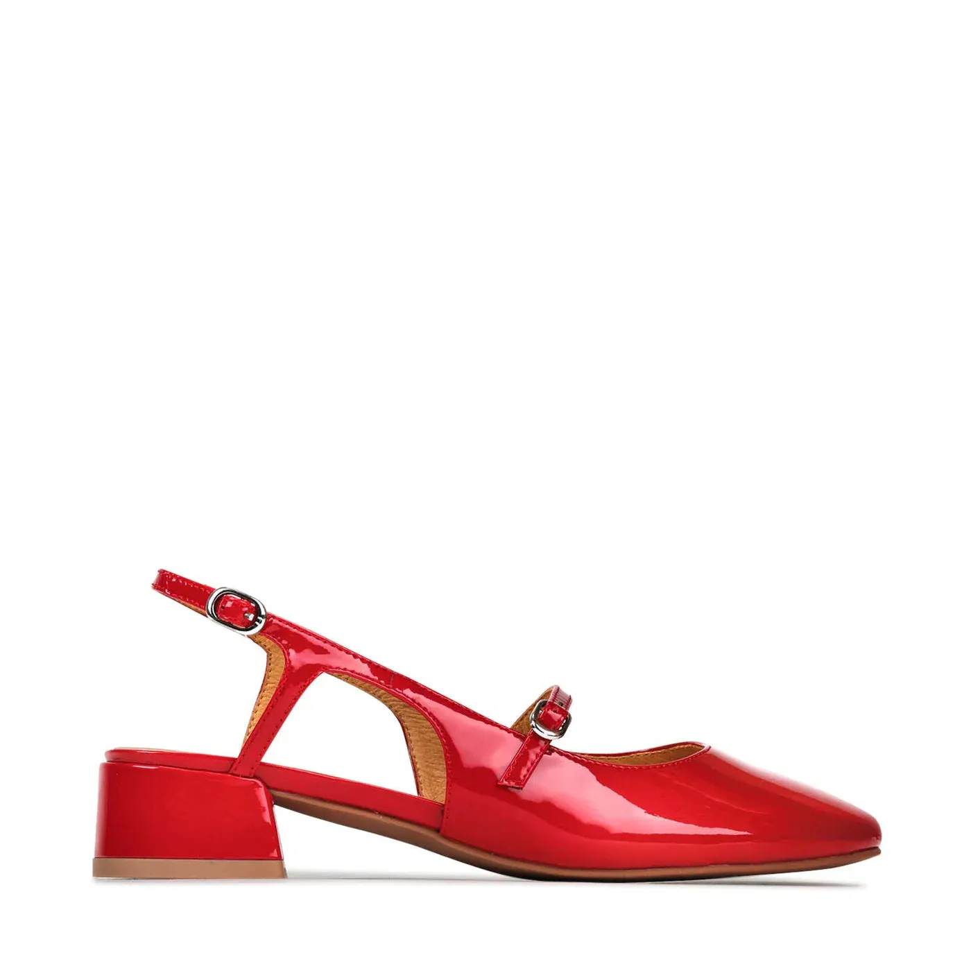 Chaussures EOS Cesslie Rouge Verni_Eos