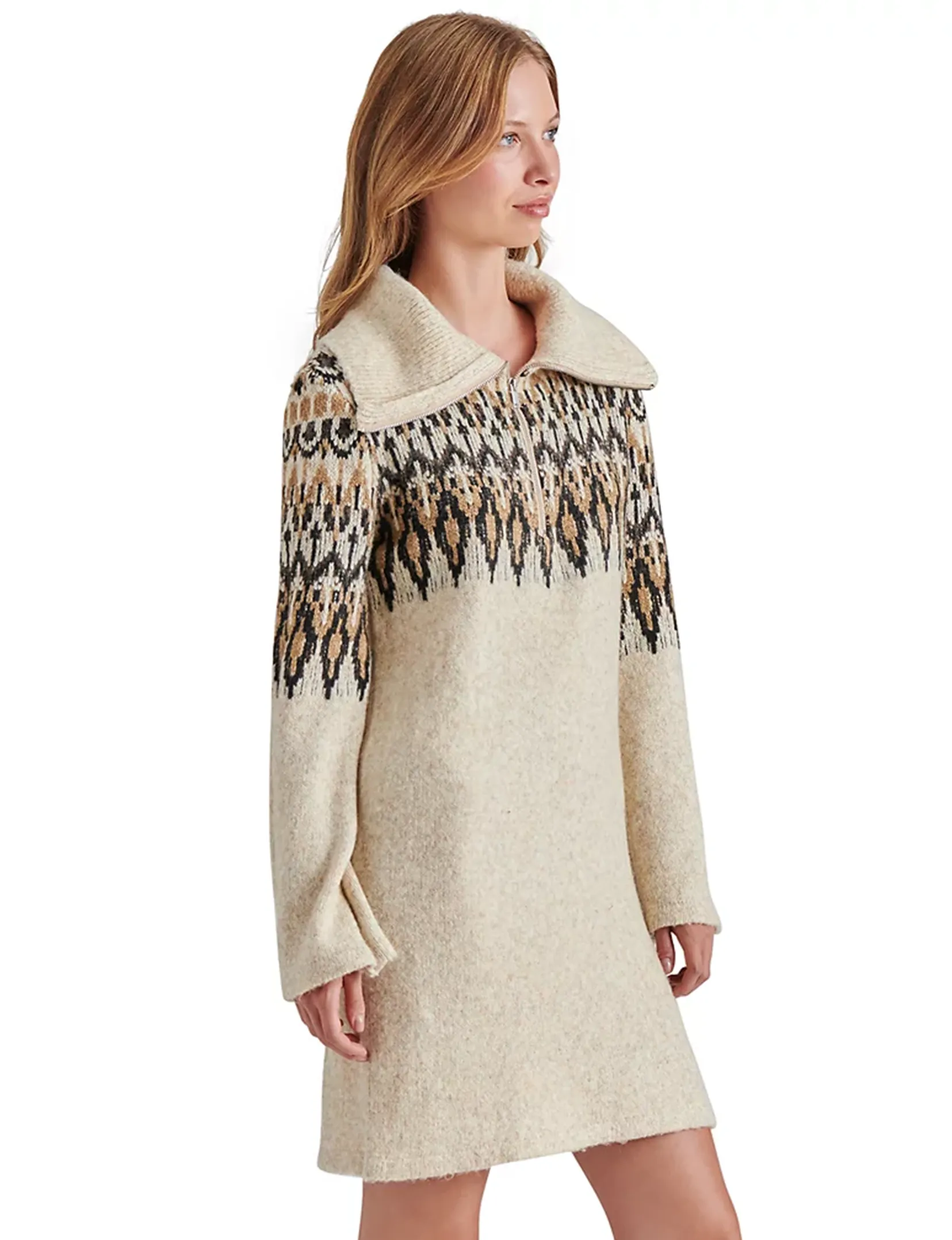 Robe pull Essa, Noir/Multicolore Vêtements_steve-madden
