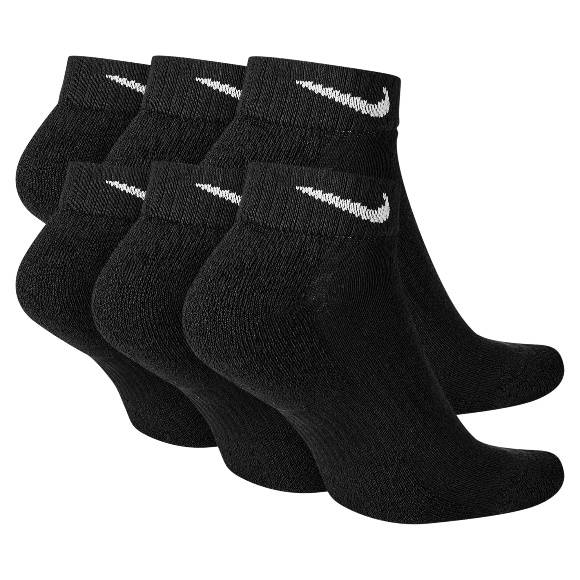 Chaussettes basses rembourrées quotidiennes (6 paires)