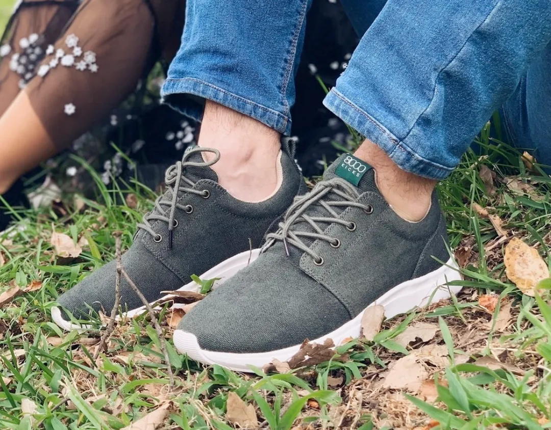 Explorer V2 Sneaker en vert de 8000kicks