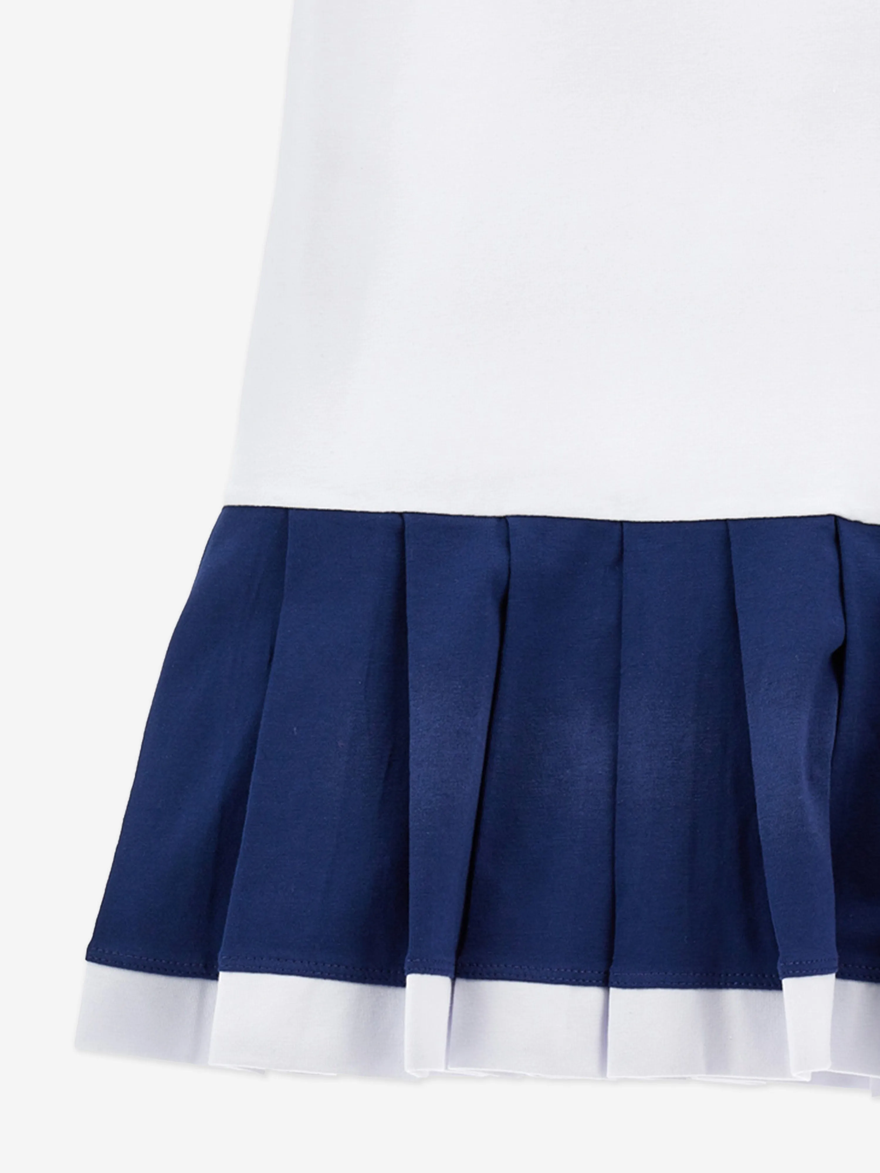 Robe de baseball Bunny pour filles en blanc