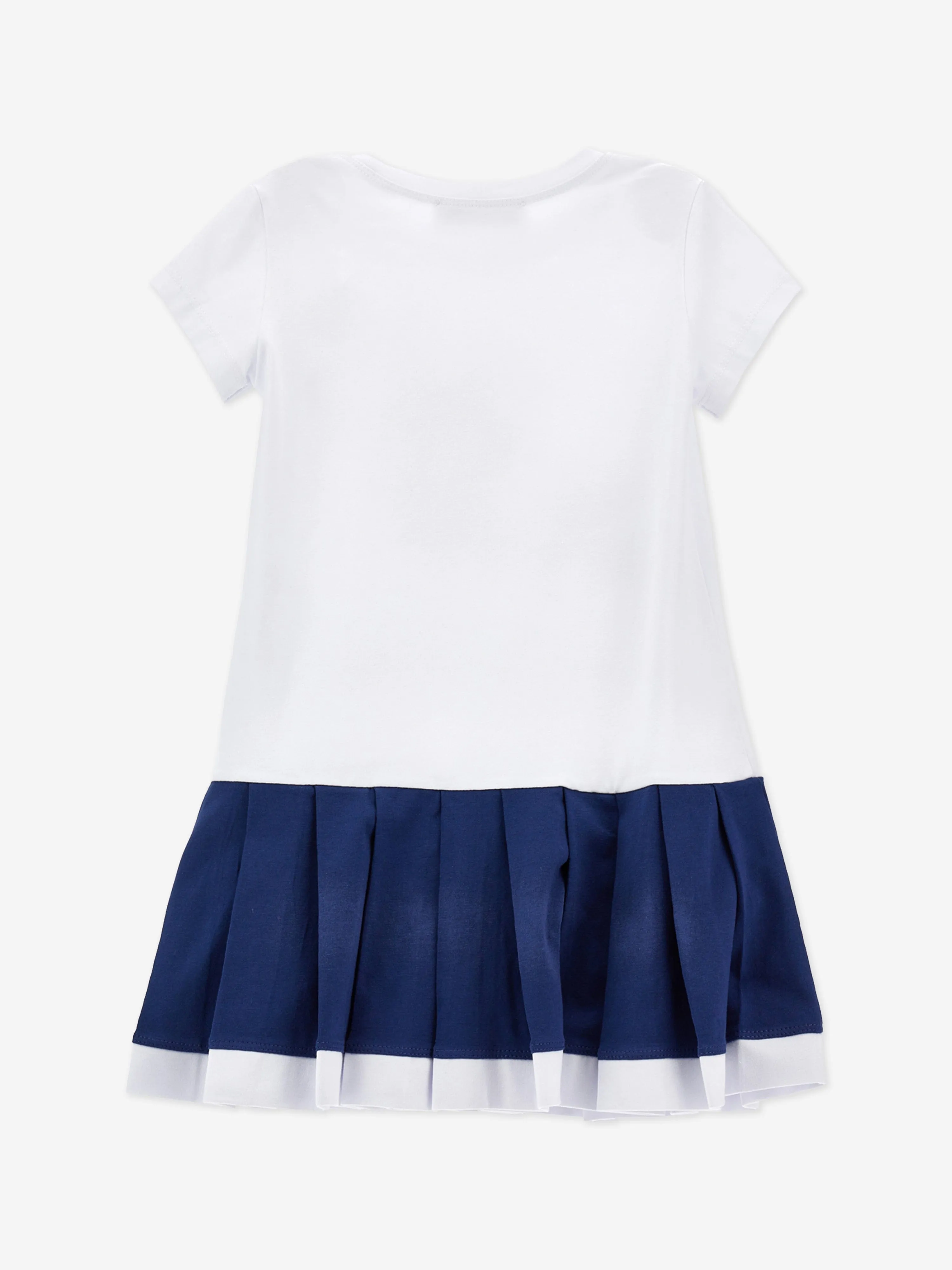 Robe de baseball Bunny pour filles en blanc