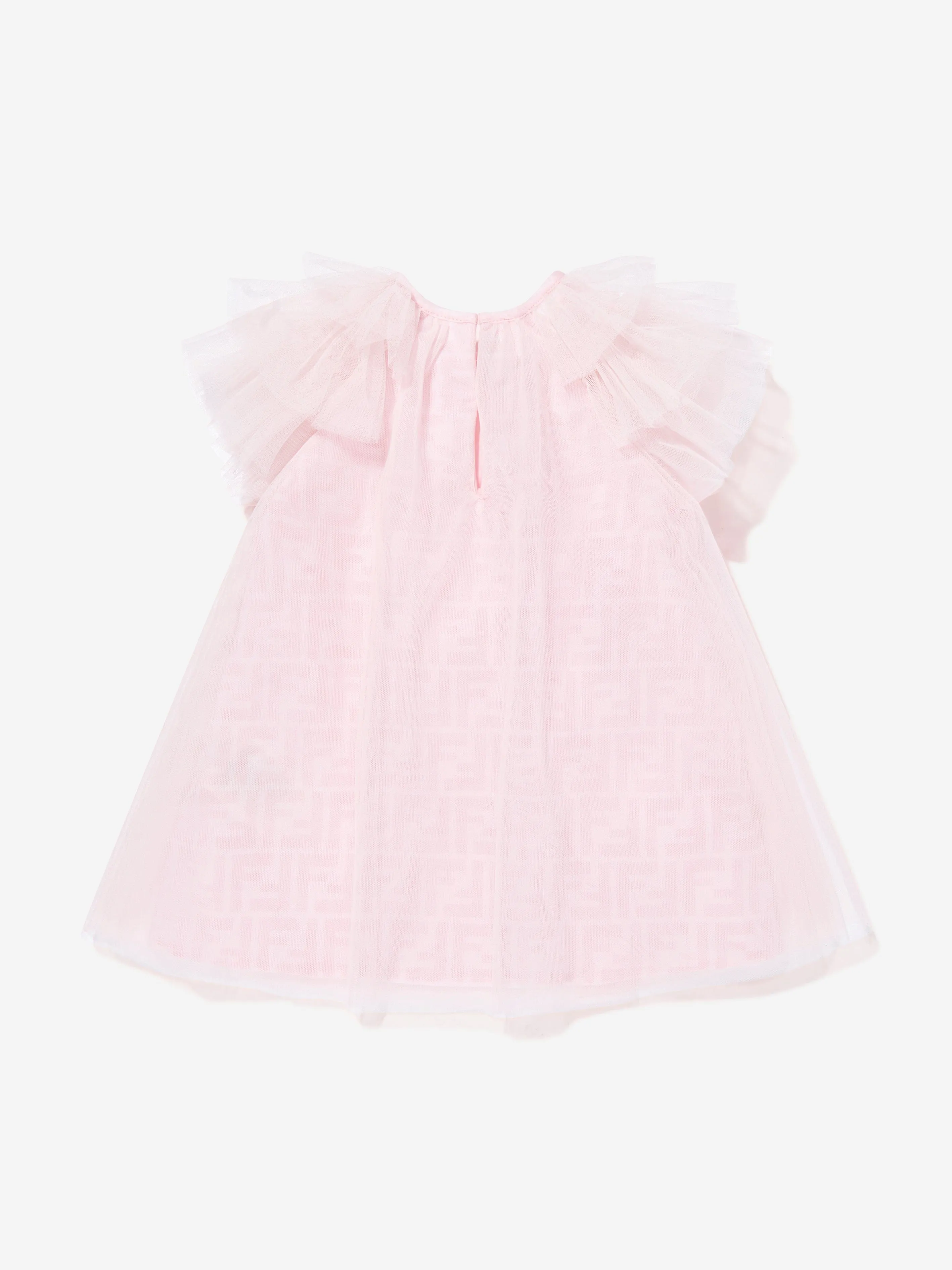 Robe en tulle Girls FF Logo en rose
