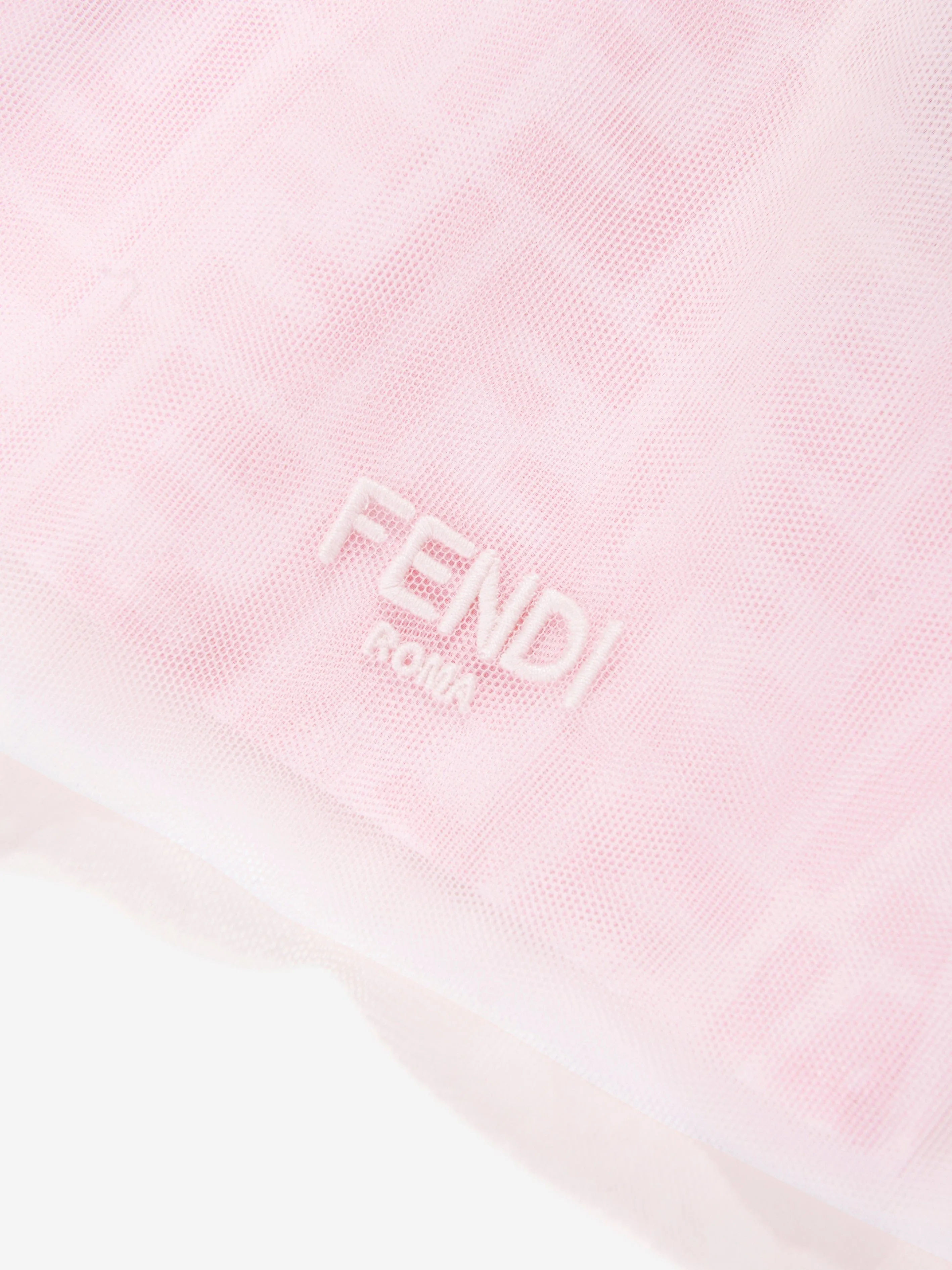 Robe en tulle Girls FF Logo en rose