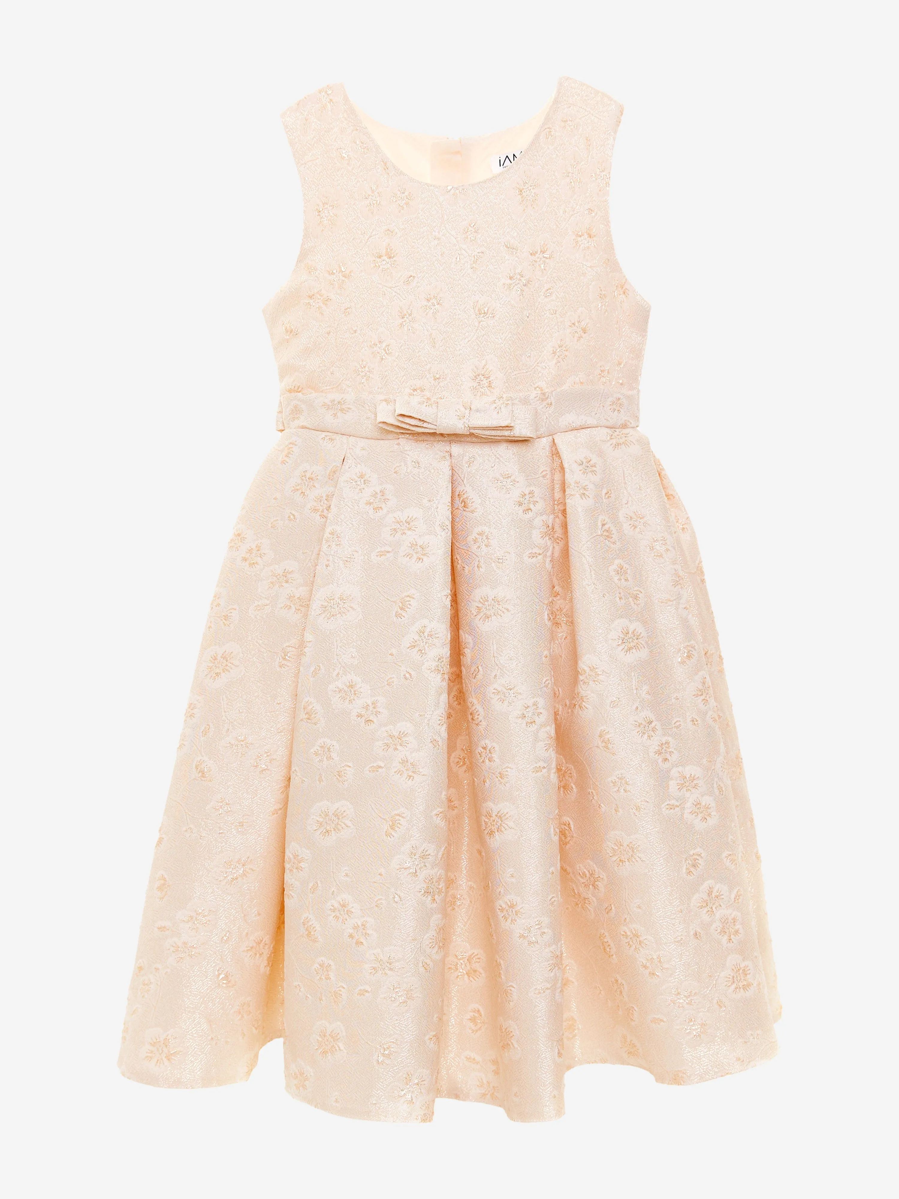 Robe Dorée à l'Éclat d'Or pour Filles