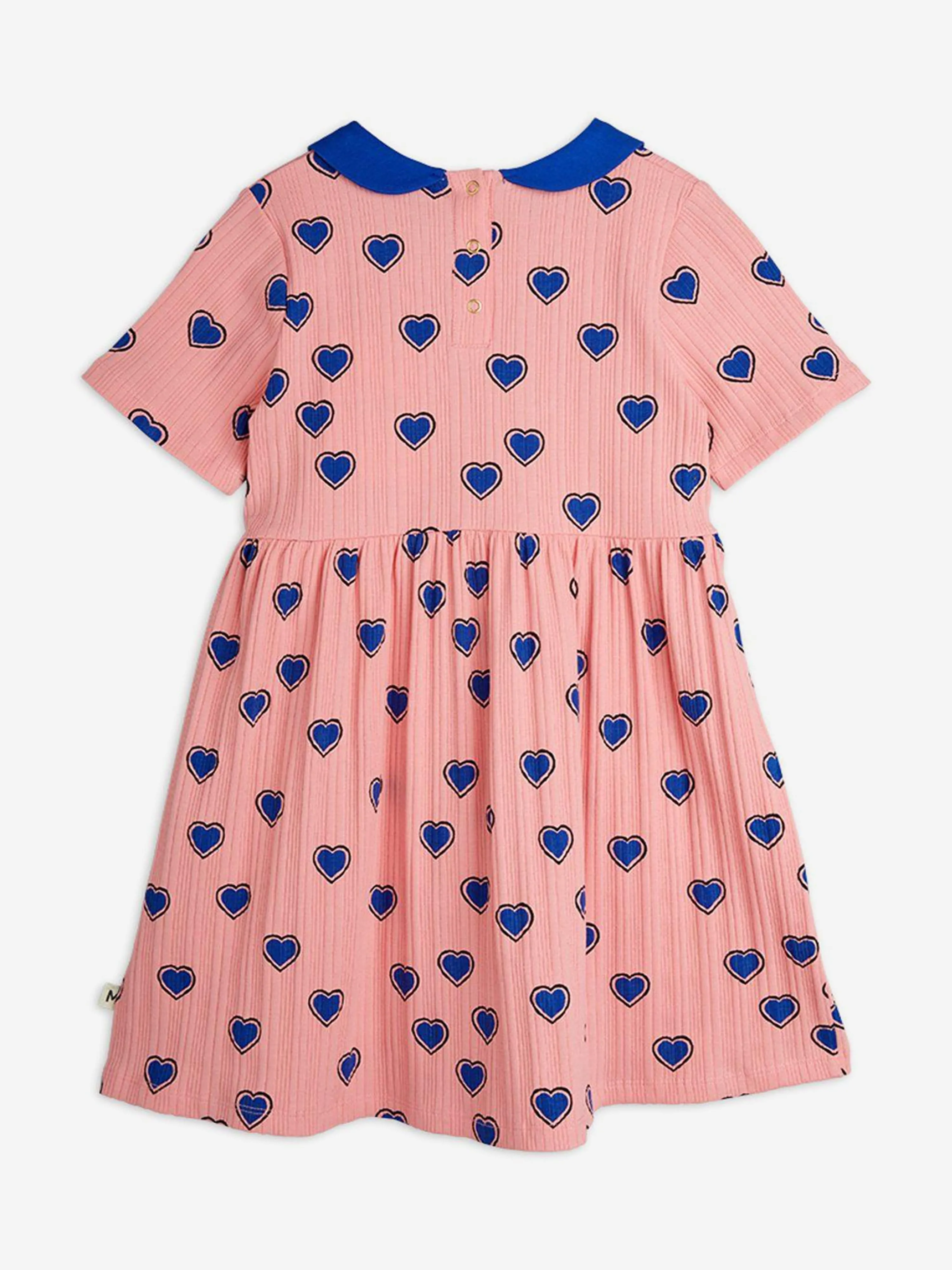 Robe AOP Cœurs de Fille en Rose