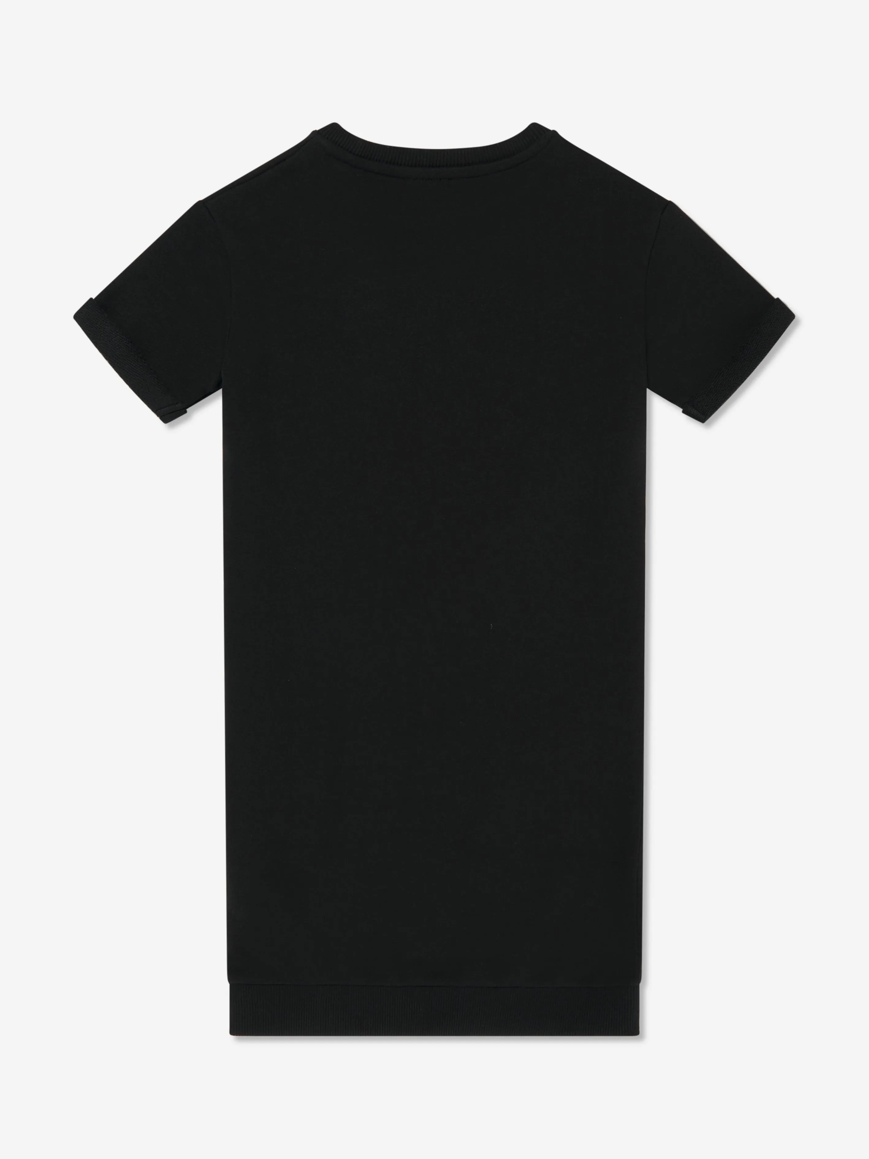 Robe pull à logo pour filles en noir