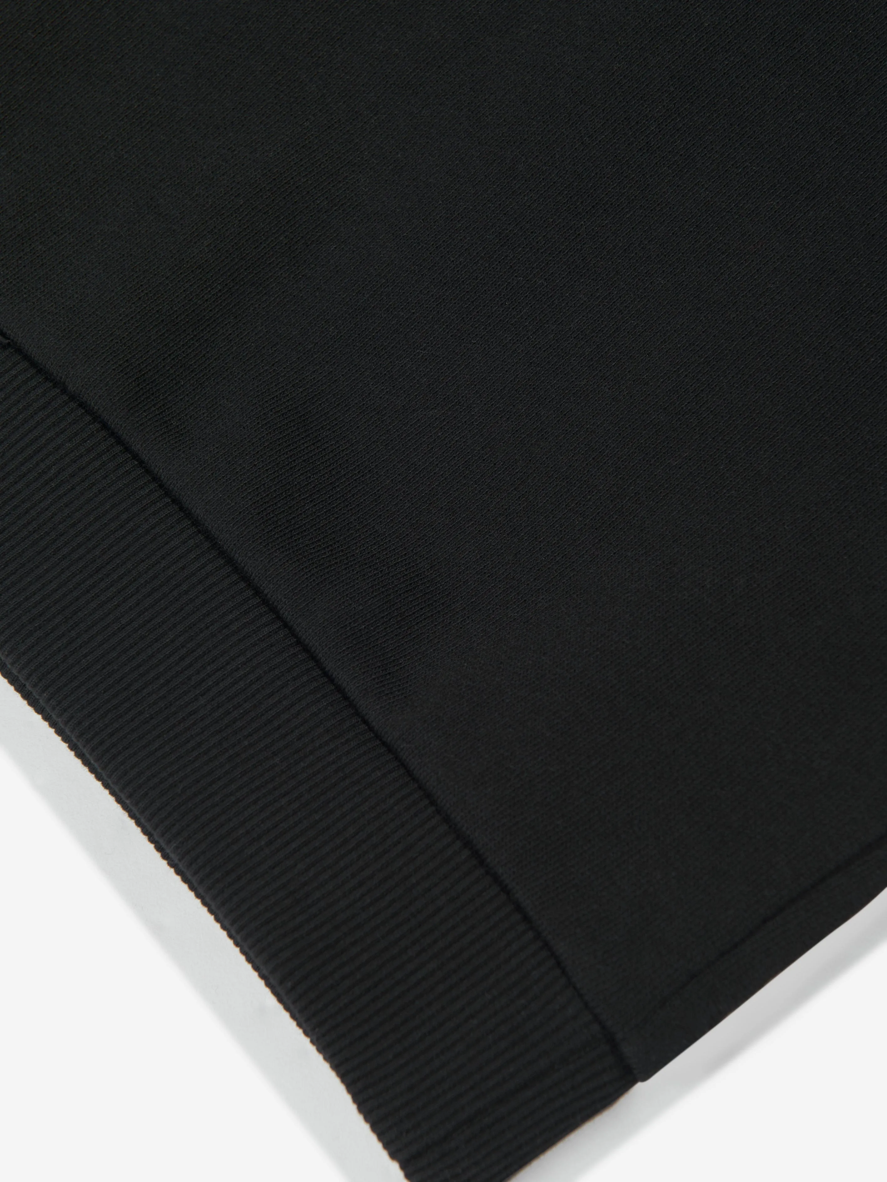 Robe pull à logo pour filles en noir