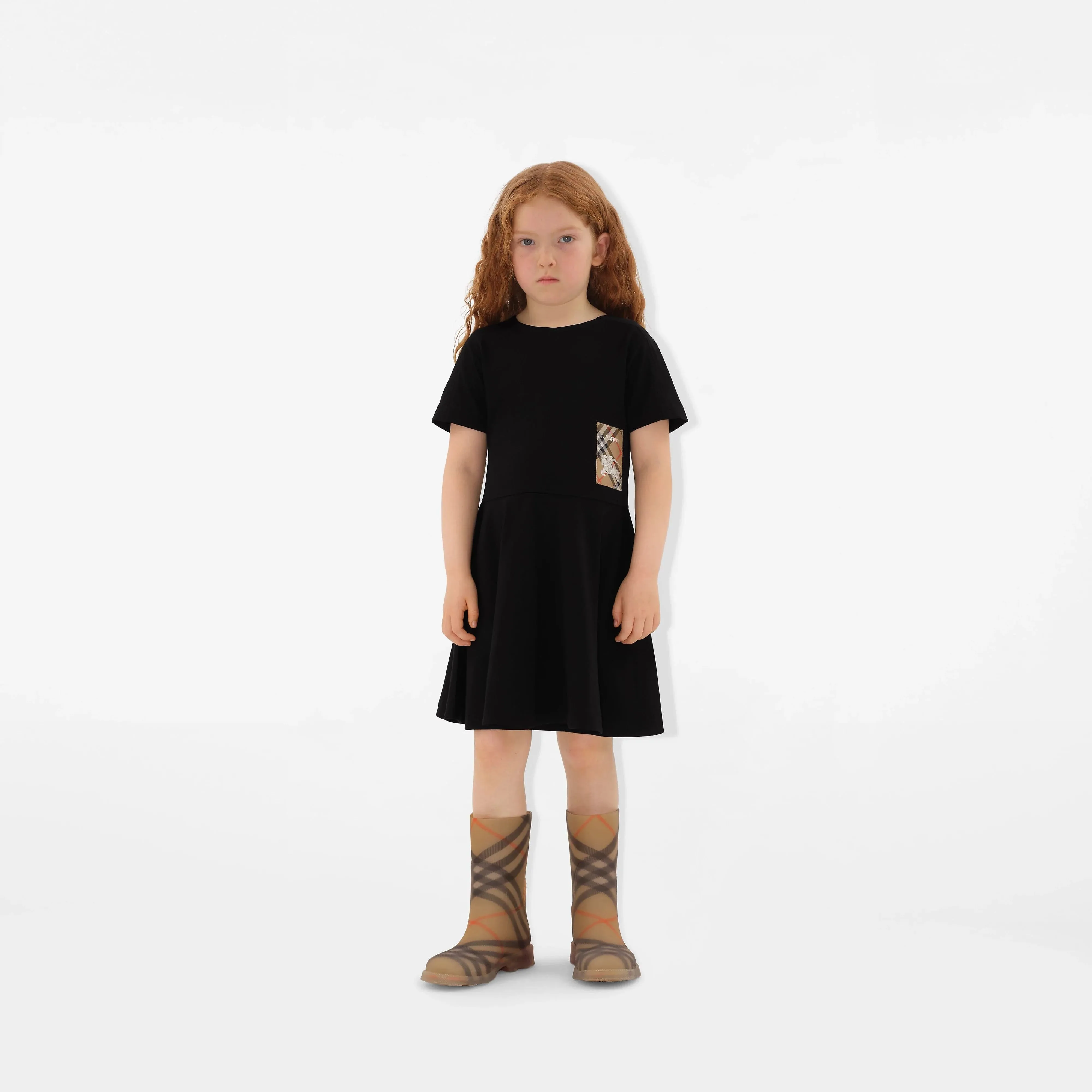 Robe EKD pour filles en noir