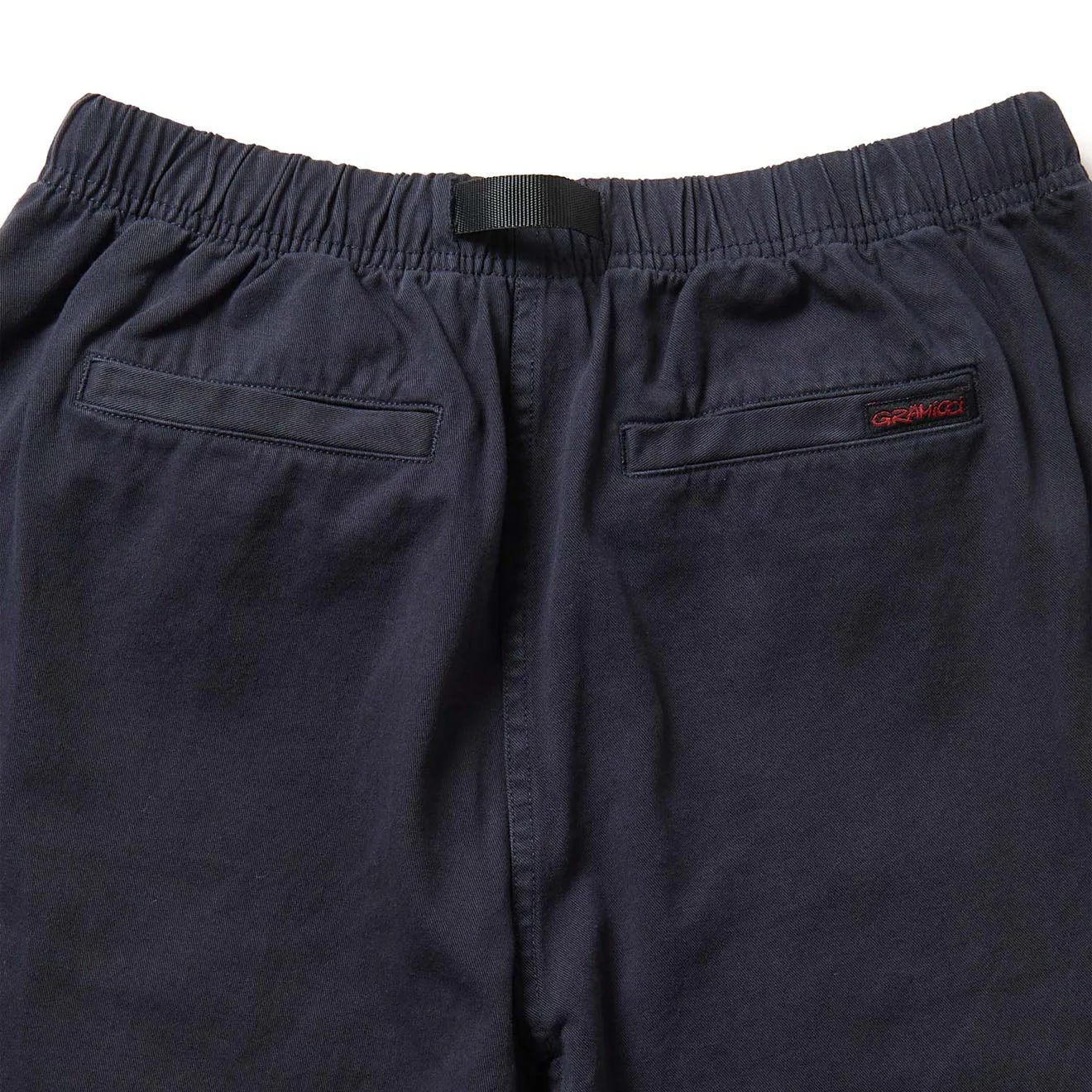 Gramicci Pantalon Large Taille Évasée Bleu Marine Double