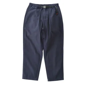Gramicci Pantalon Large Taille Évasée Bleu Marine Double