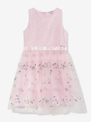 Robe sans manches florale Guess Girls en rose